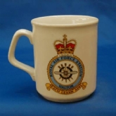 RAF HALTON WHITE COFFEE MUG