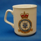 RAF LEUCHARS WHITE COFFEE MUG