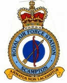 RAF SCAMPTON WHITE COFFEE MUG