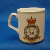 100 SQN CREST WHITE COFFEE MUG