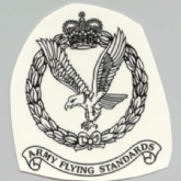 ARMY FLYING STANDARDS WHITE COFFEE MUG