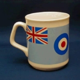 RAF ENSIGN WHITE COFFEE MUG