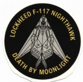 F-117 DEATH BY MOONLIGHT WHITE COFFEE MUG