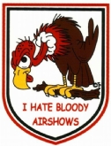I HATE AIRSHOWS WHITE COFFEE MUG
