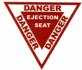 DANGER EJECTION SEAT MUG