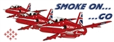 RED ARROWS SMOKE ON GO MUG