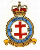 41 SQN CREST WHITE COFFEE MUG