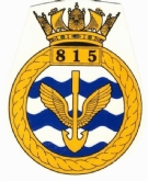815 NAS CREST WHITE COFFEE MUG