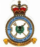 612 SQN RAUXAF OFFICIAL CREST COFFEE MUG