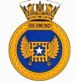 HMS RICHMOND OFFICIAL CREST COFFEE MUG