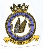 228 ATC BROMLEY SQN CREST WHITE COFFEE MUG