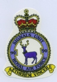 90 SIGNALS UNIT CREST WHITE COFFEE MUG