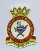 1289 ATC CREST WHITE COFFEE MUG