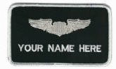USAF PILOT  1 LINE NAME BADGE