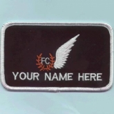 FC BREVET NAME BADGE NAME BADGE