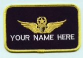 US ARMY COMMAND PILOT   NAME BADGE