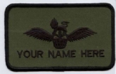ARMY AIR CORPS / AAC PILOT I LINE NAME BADGE