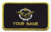 FRENCH AIRFORCE NAVIGATOR NAME BADGE