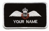 ROYAL AUSTRALIAN PILOT NAME BADGE