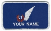 CT WING NAME BADGE