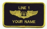 USAF REG NAVIGATOR WING NAME BADGE
