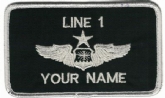 USAF SEN NAVIGATOR WING NAME BADGE