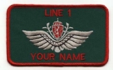 NORWEGIAN PILOT NAME BADGE