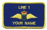 DANISH PILOT NAME BADGE