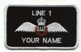ROYAL AUSTRALIAN PILOT NAME BADGE