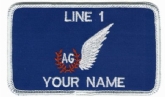 RAF AIR GUNNER NAME BADGE