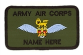 ARMY AIR CORPS / AAC PILOT NAME BADGE 2 LINES