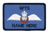 6 FTS 2 LINE PILOT NAME BADGE