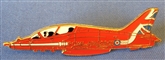 RED ARROWS HAWK  (SIDE VIEW) PIN BADGE