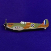 SPITFIRE (SIDE VIEW) PIN BADGE