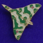 VULCAN PLAN VIEW PIN BADGE
