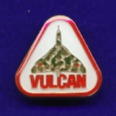 VULCAN (TRIANGLE) PIN BADGE