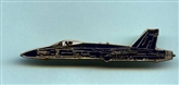 F-18 BLUE ANGELS PIN BADGE