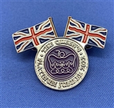 QUEENS PLATINUM JUBILEE PIN
