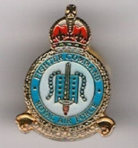 FIGHTER COMMAND CREST PIN BADGE