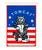 F-14 TOMCAT SQUARE STICKER