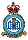 RAF SCHOOL OF RECRUIT TRNG CREST STICKER