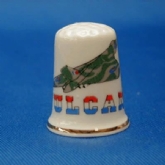 VULCAN SHAPED DESIGN THIMBLE