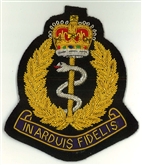 MEDIC CREST GOLD WIRE BADGE