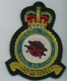 BBMF CREST GOLD WIRE BADGE