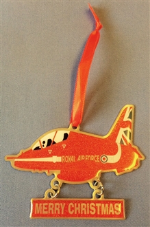 A RED ARROWS CHRISTMAS DECORATION