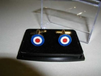 RAF ROUNDEL CUFFLINKS