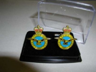 RAF CREST CUFFLINKS