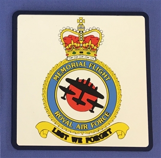 BBMF CREST PVC COASTER