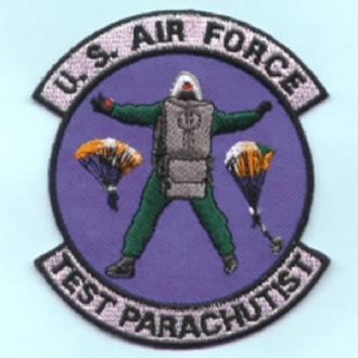 USAF TEST PARACHUTIST