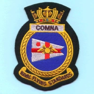 RN COMNA CREST EMBROIDERED BADGE